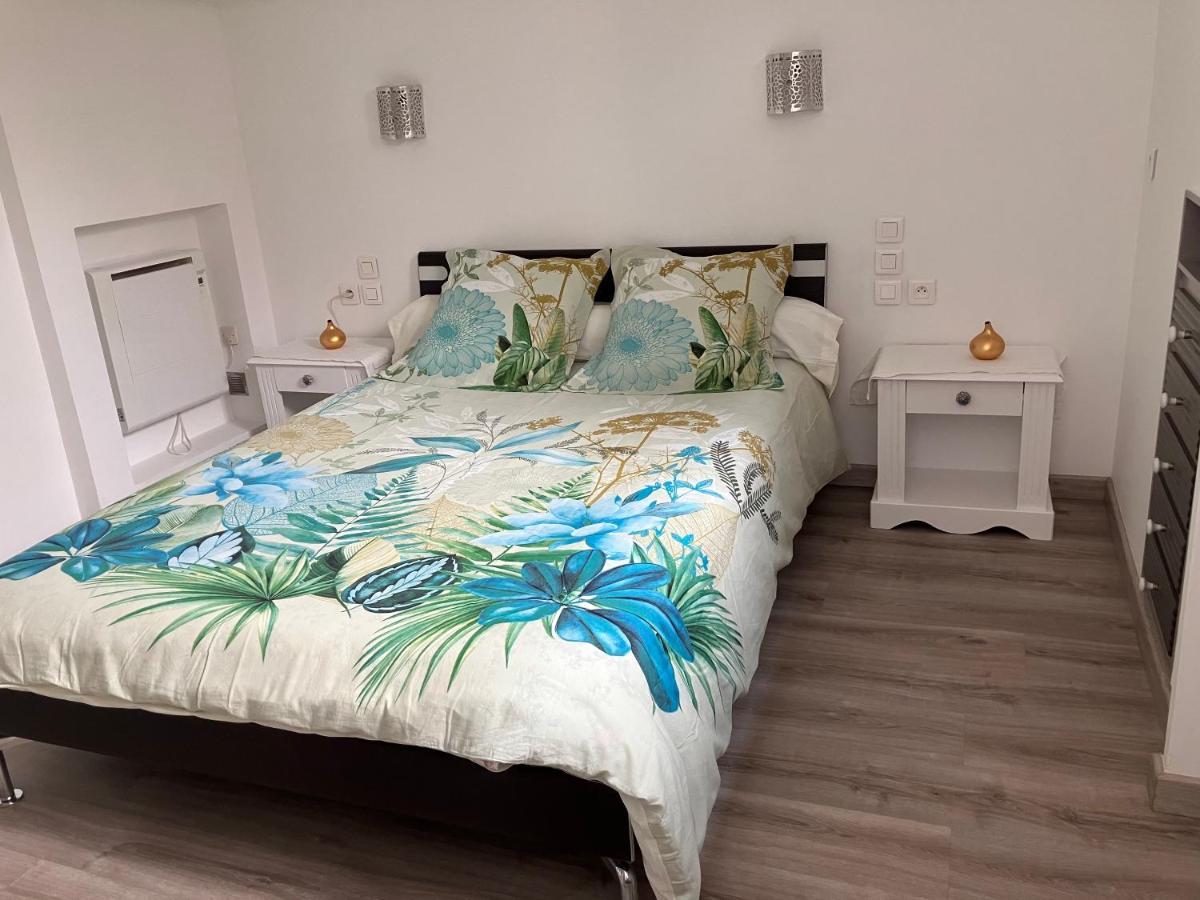 2 Pieces Rez-De-Jardin Dans Maison Avec Piscine Villeneuve-Loubet Kültér fotó
